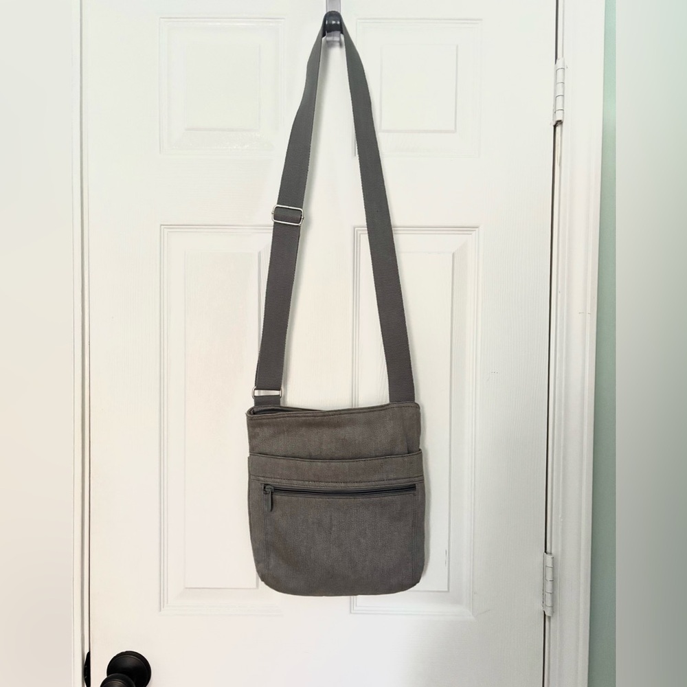 Thirty-One Gray Crossbody Bag
